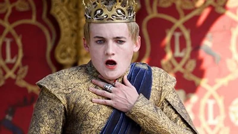 King Joffrey Choking meme template - King Joffrey Choking
