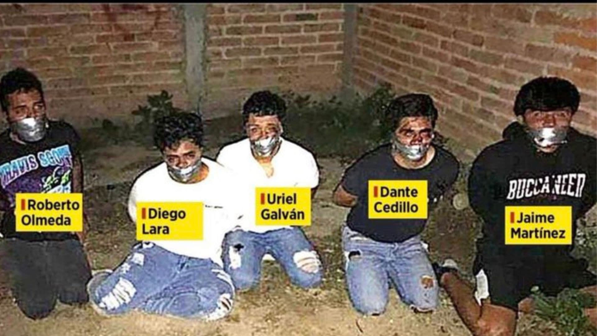 Lagos de Moreno Incident / Los 5 Jóvenes De Lagos De Moreno meme template - Lagos de Moreno Incident