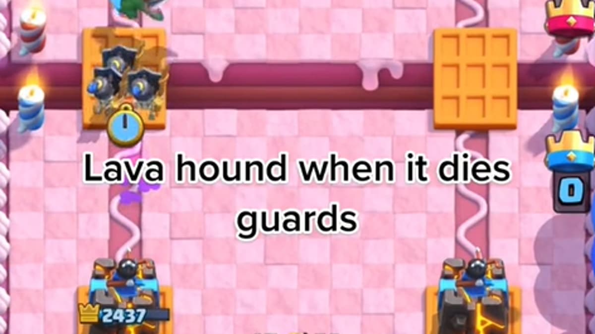 Lava Hound, When It Dies, Guards meme template - Lava Hound