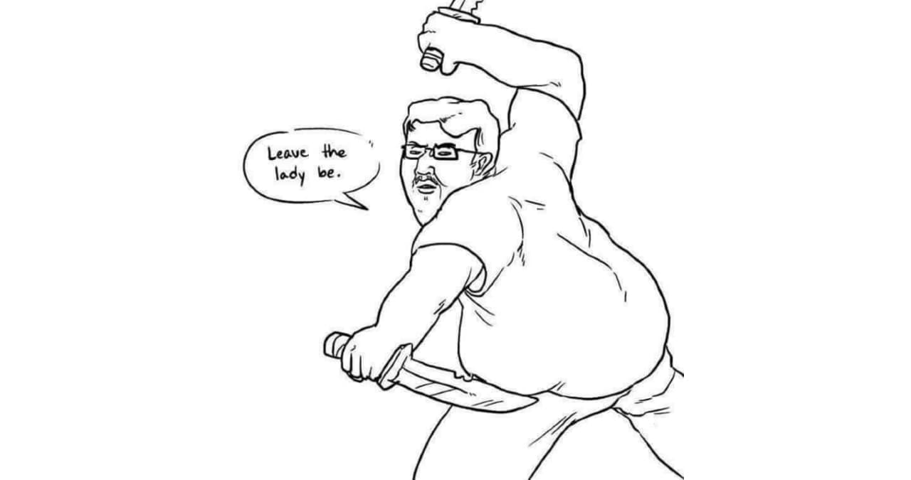 Leave the Multimillion Dollar Company Alone / Leave the Lady Be meme template - Leave the Multimillion Dollar Company Alone