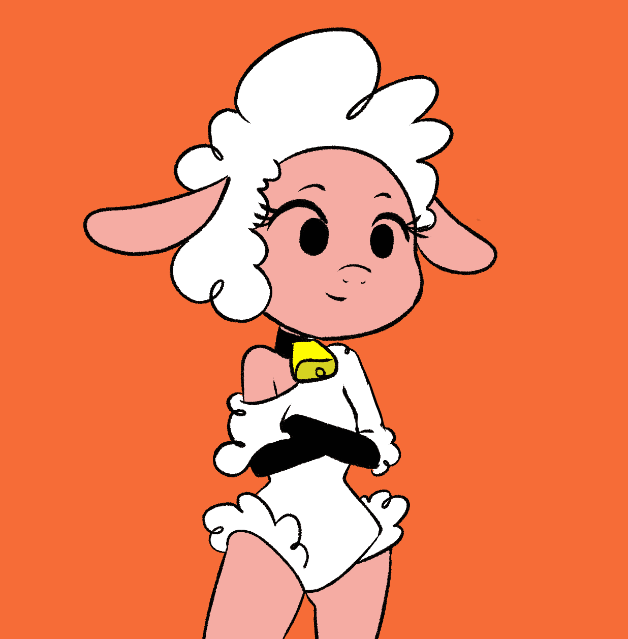 Leggy Lamb meme template - Leggy Lamb