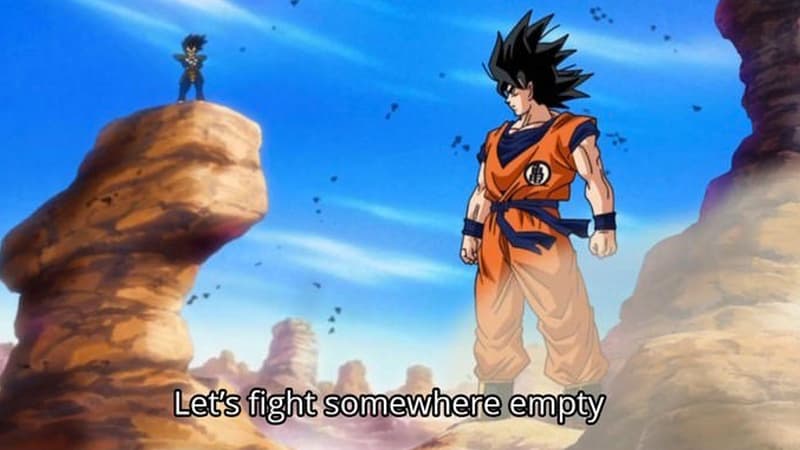 Let's Fight Somewhere Empty meme template - Let's Fight Somewhere Empty