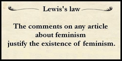 Lewis' Law meme template - Lewis' Law