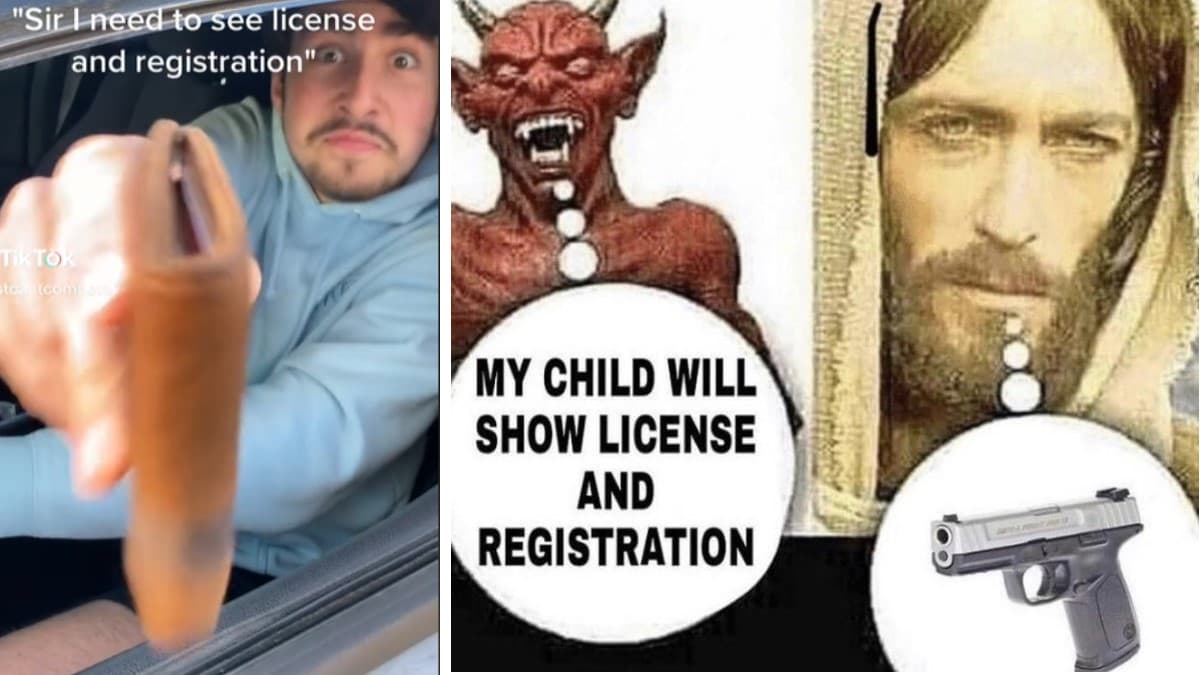 License And Registration Please meme template - License and Registration