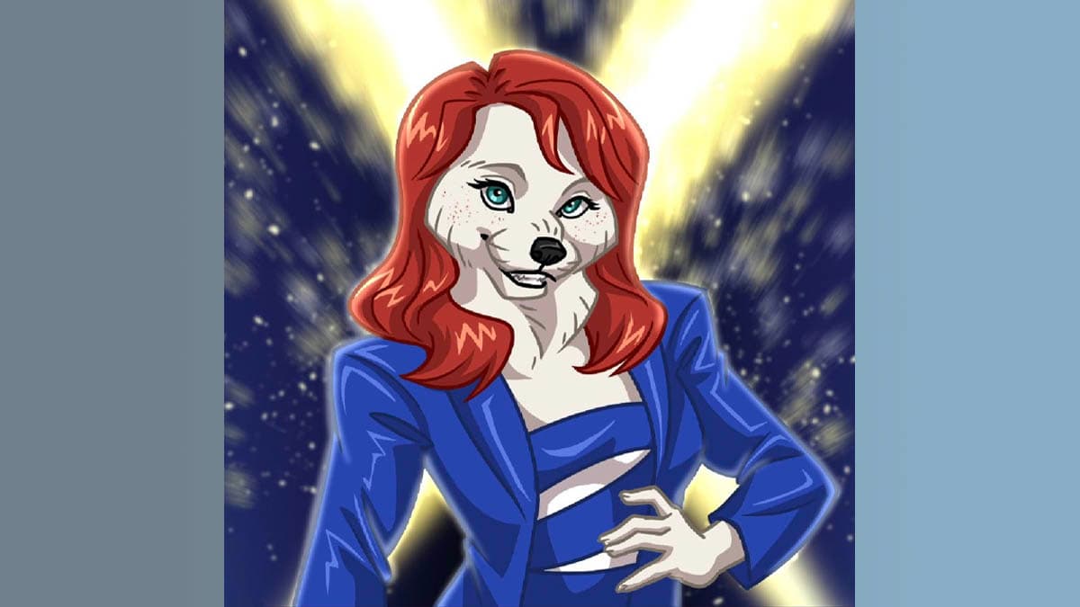 Lindsay Lohan's Furry NFT meme template - Lindsay Lohan Furry NFT