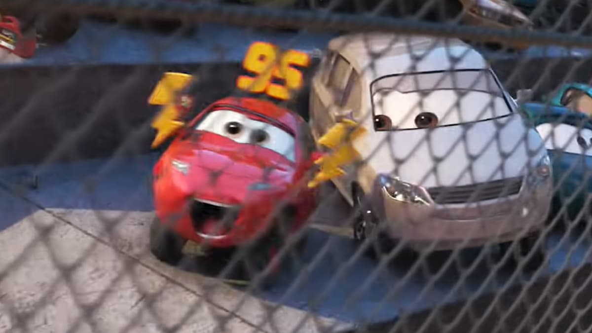 Little Lightning McQueen Fan Yelling meme template - Little Lightning McQueen Fan