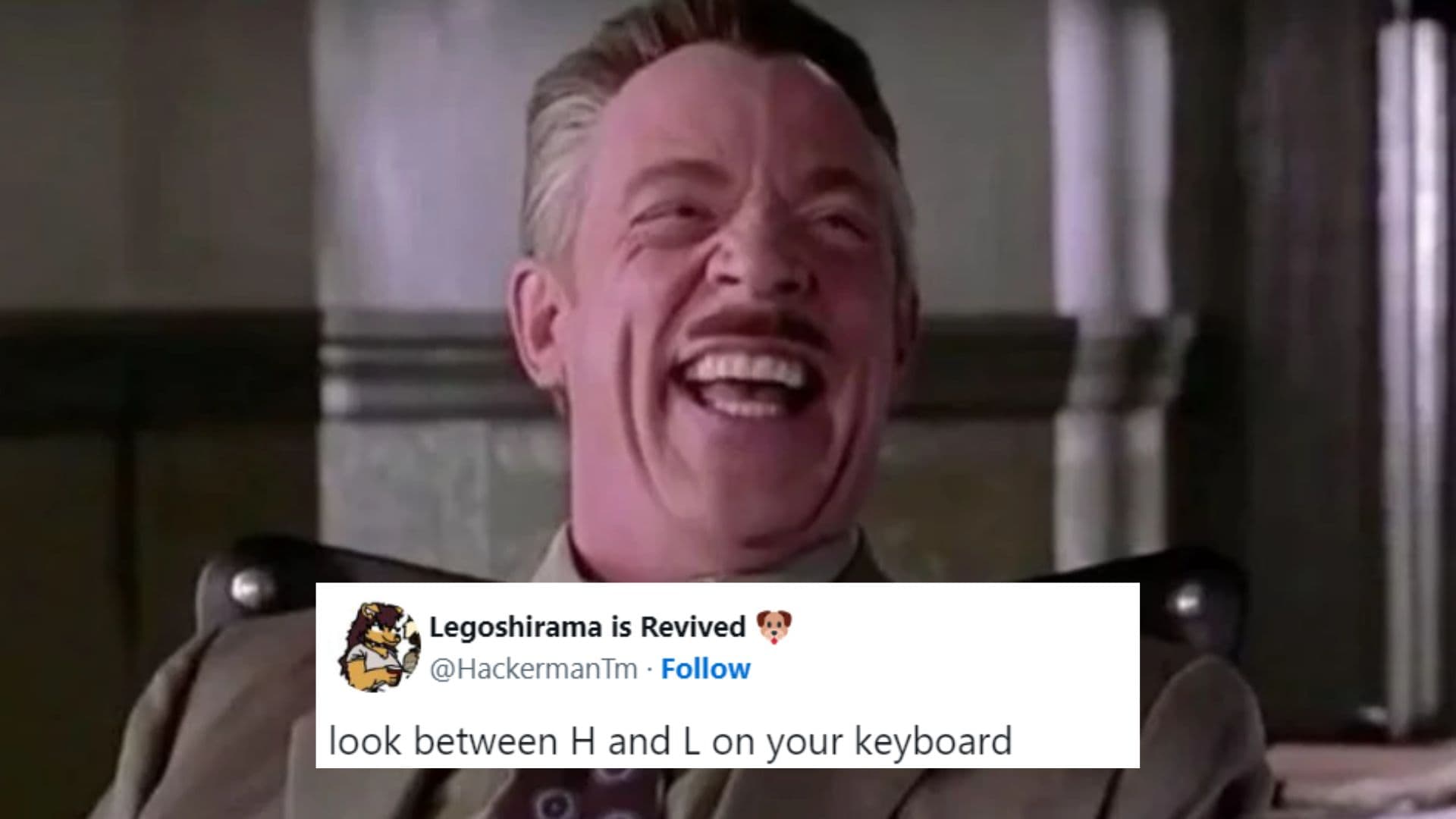 Look Between Letters On Your Keyboard meme template - Look Between Letters