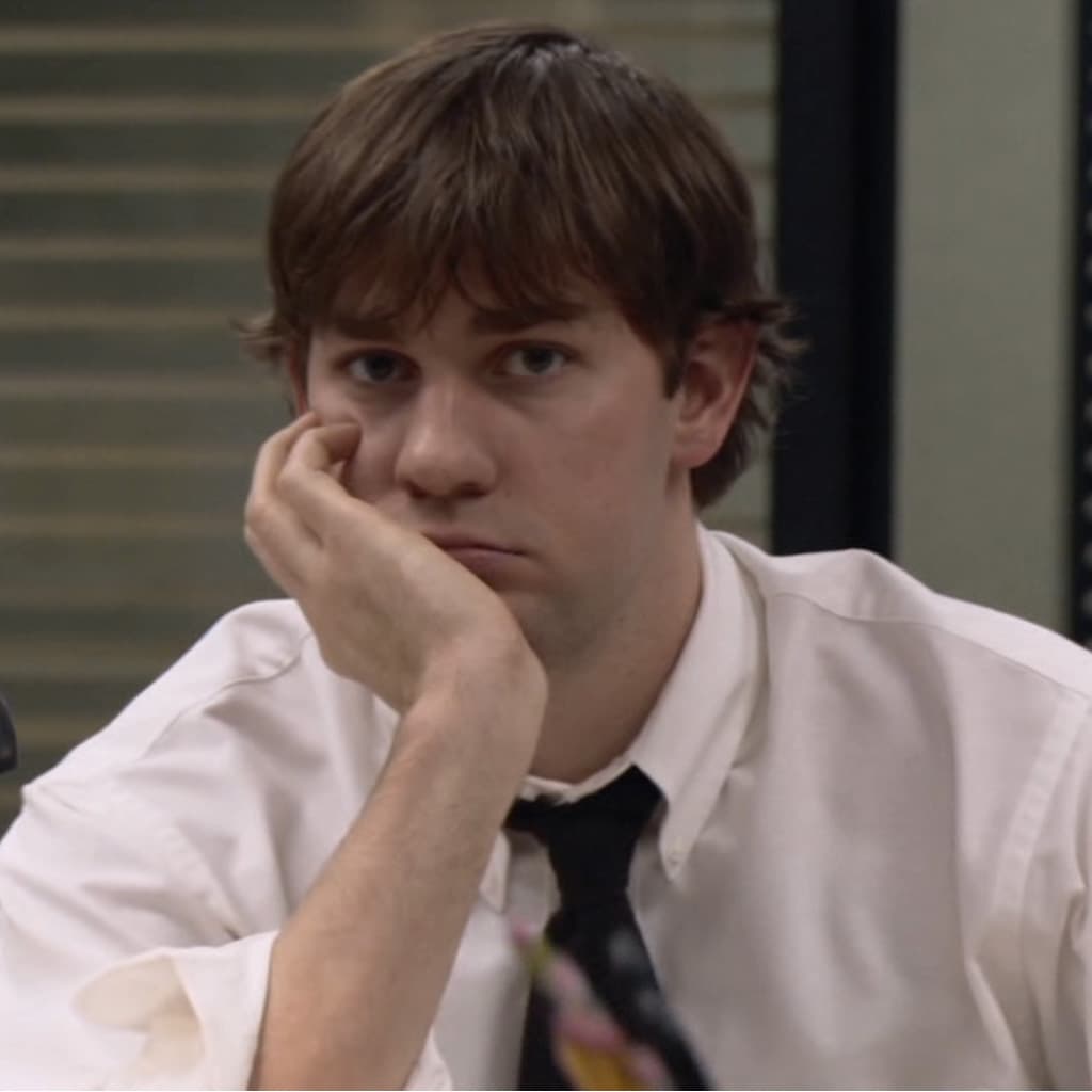 Looks at the Camera Like I'm on The Office meme template - Looks at the Camera Like I'm on The Office