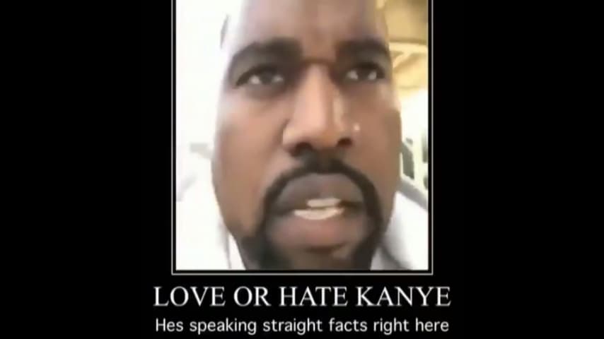 Love Him or Hate Him, He Spittin Facts meme template - Love Him or Hate Him Maker