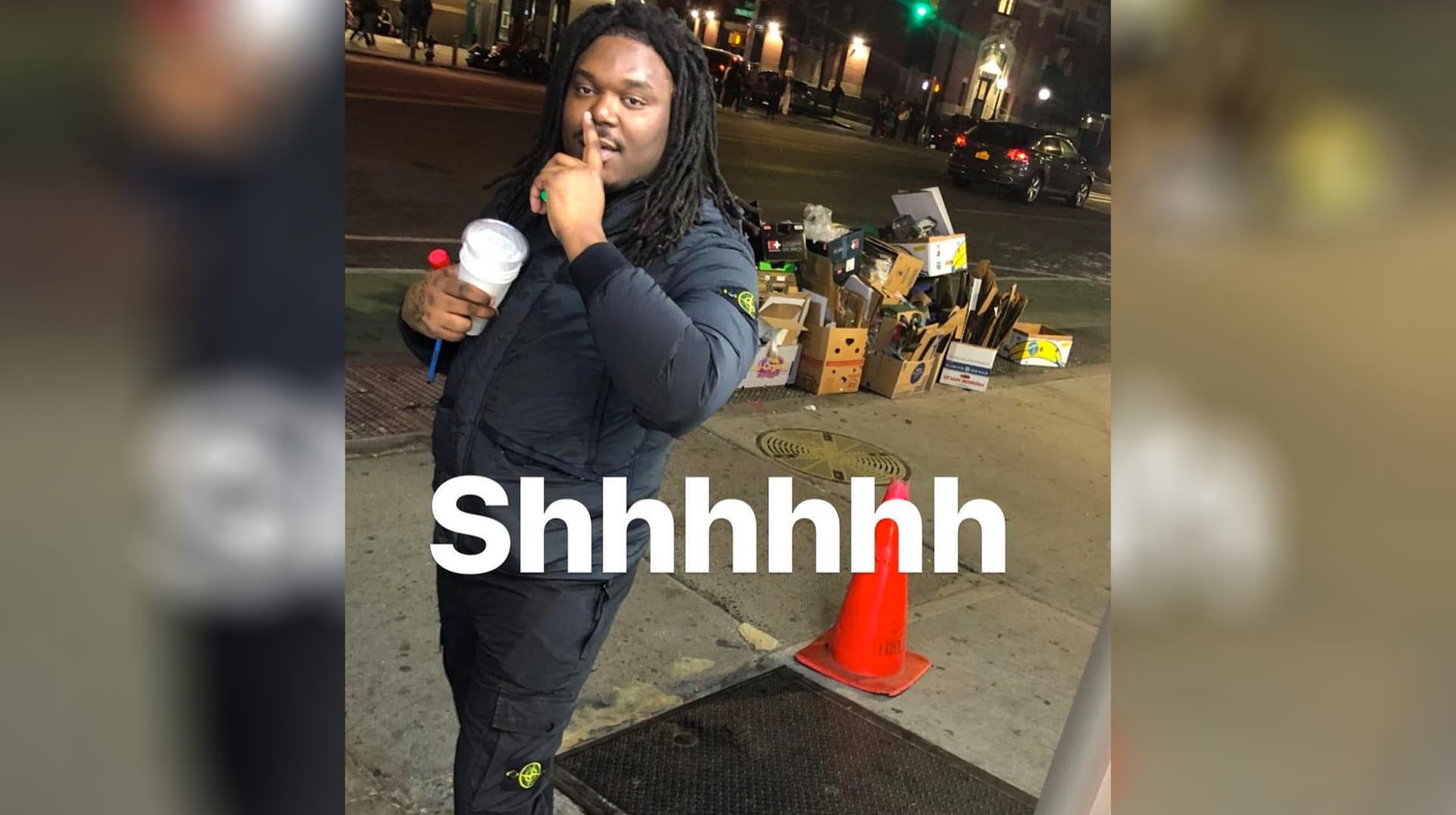 Lucki "Shhhhhh" meme template - Lucki Shhhhhh