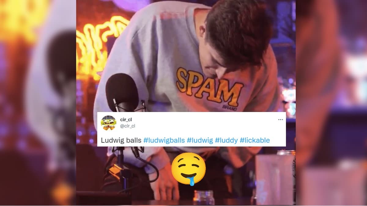 Ludwig Ball Reveal / Ludwig Balls Leak meme template - Ludwig Ball Reveal