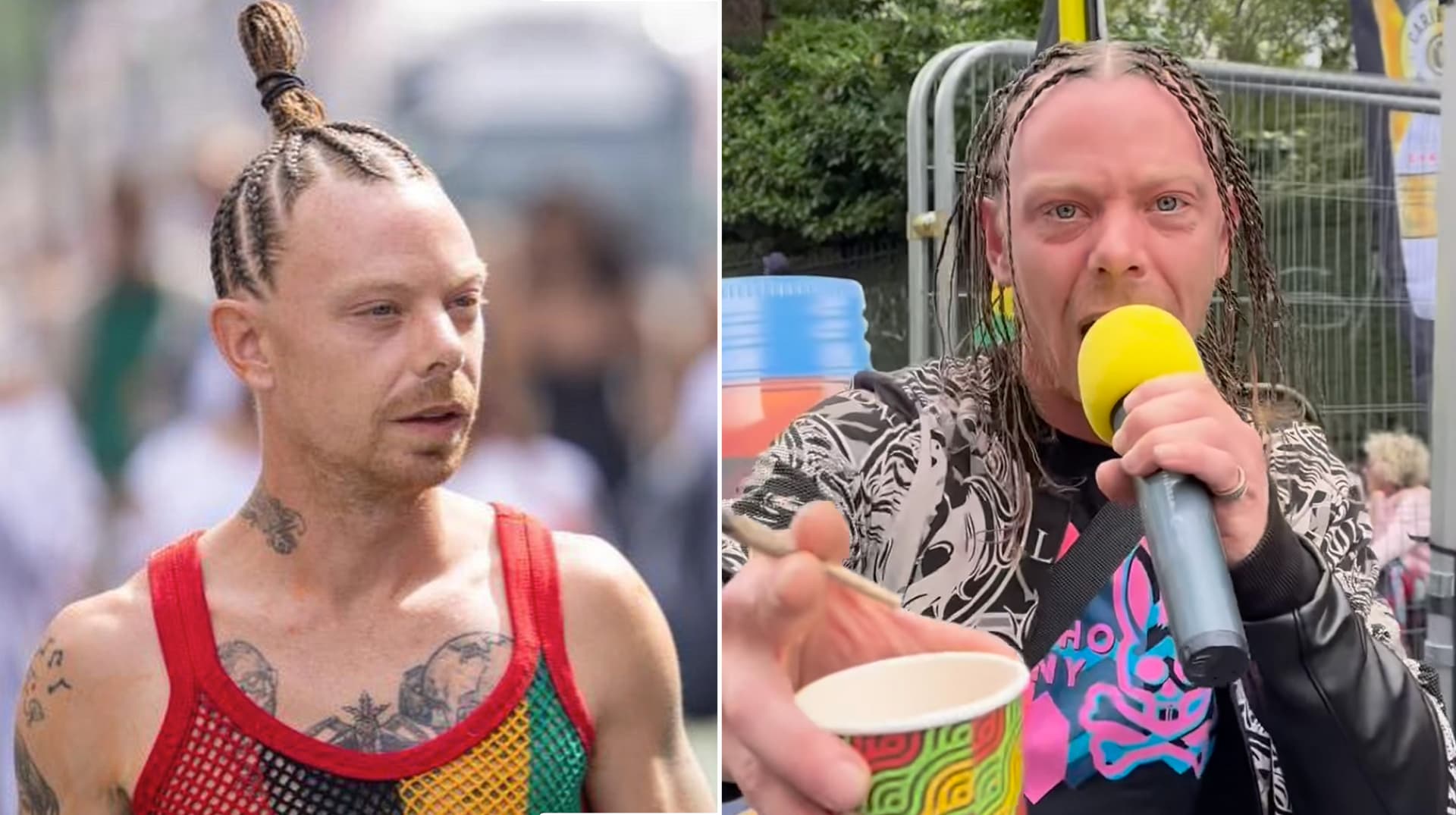 M Dot R / Big Bomboclaat British Guy meme template - M Dot R