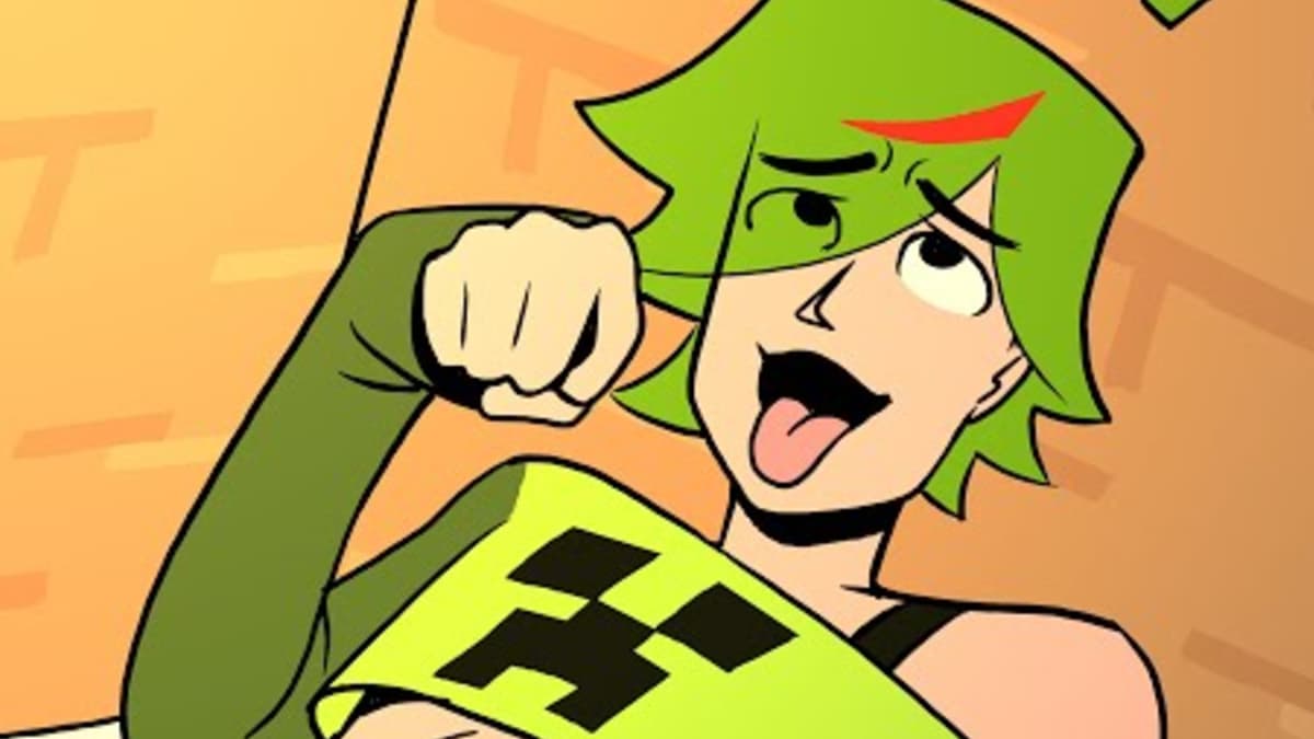 Mango Pablo Creeper Femboy Animation meme template - Mango Pablo Creeper Femboy