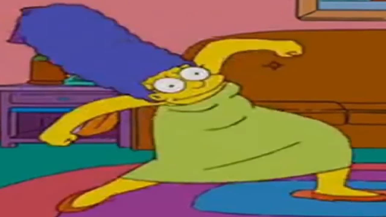 Marge Krumping meme template - Marge Krumping