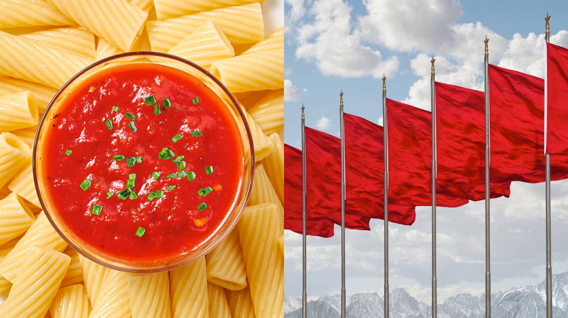 Marinara Flag meme template - Marinara Flag