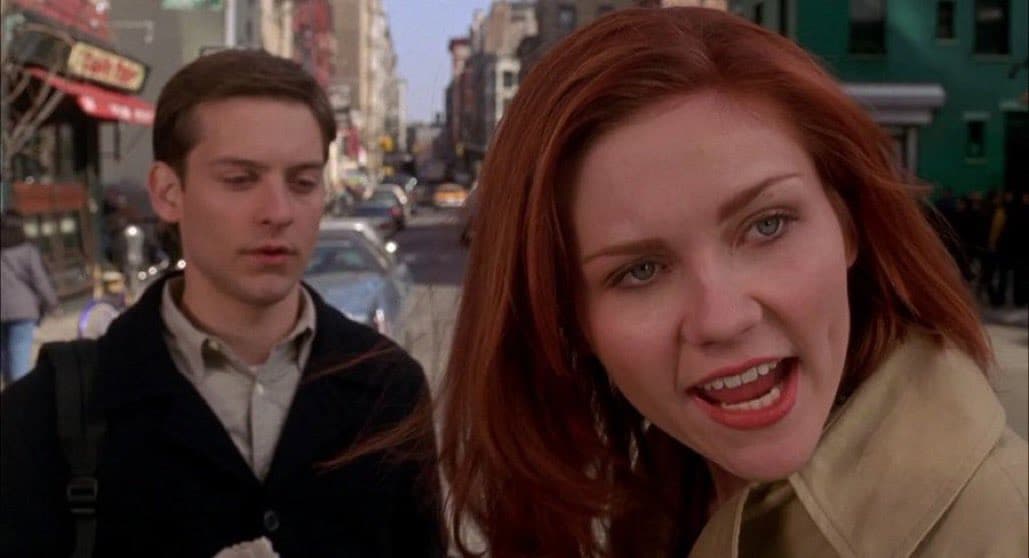 Mary Jane Defending Peter Parker meme template - Mary Jane Defending Peter Parker