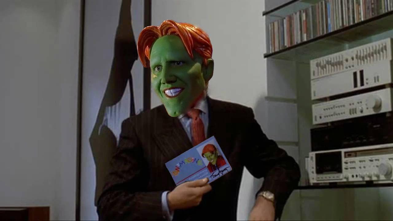 Maskposting meme template - Maskposting