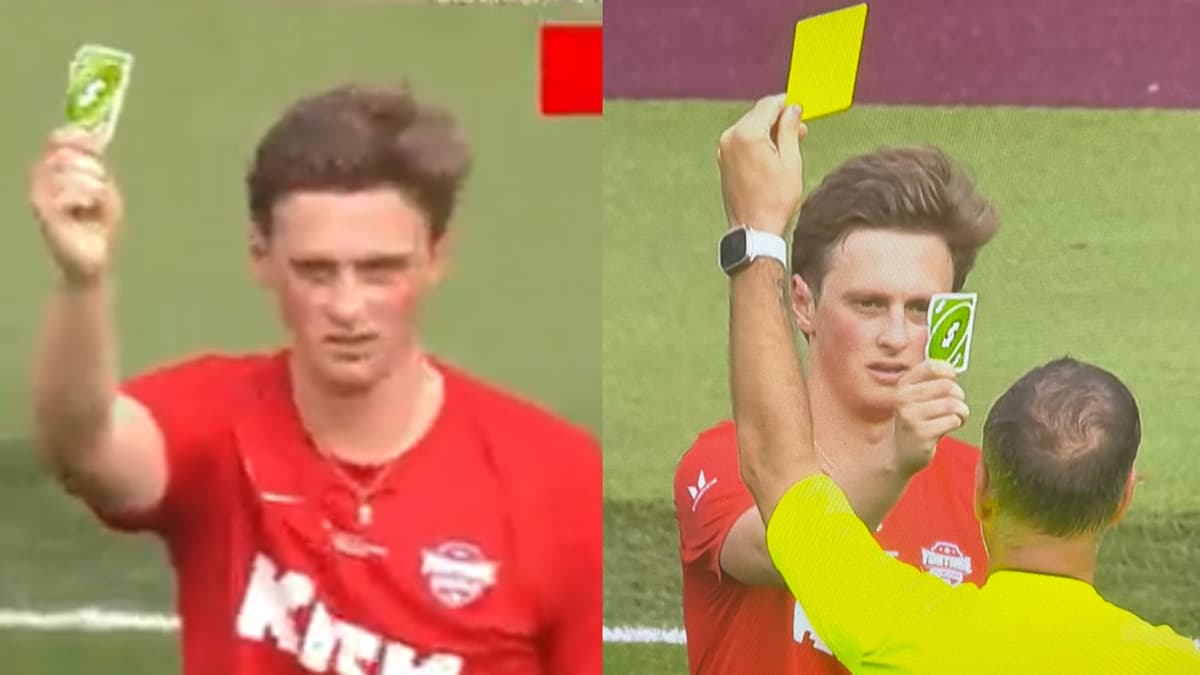 Max Fosh Pulls Uno Reverse Card On Referee meme template - Max Fosh Uno Reverse