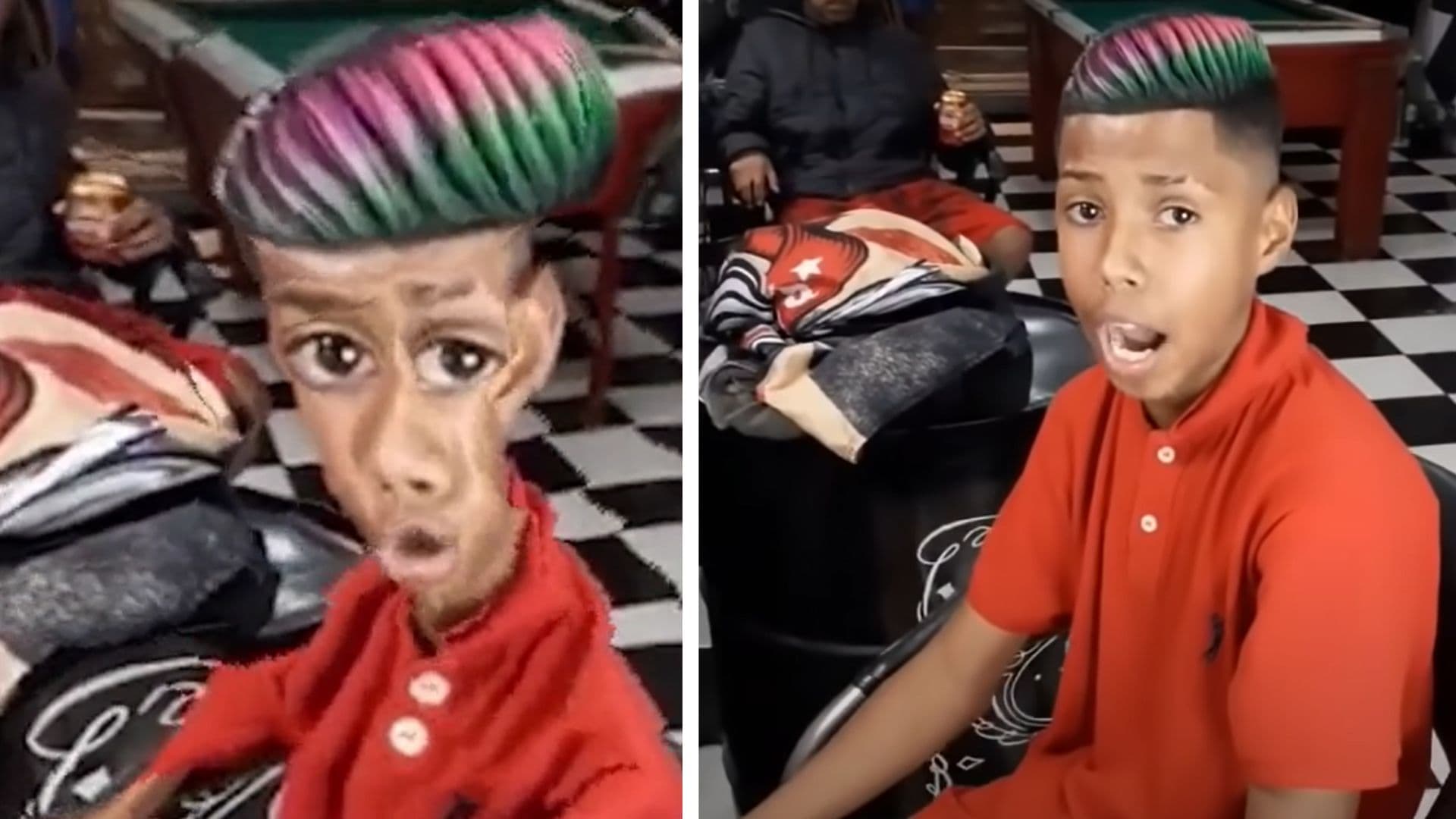 MC Teteu's "Dingo Bell" / Brazilian Jingle Bell Kid meme template - MC Teteu Dingo Bell