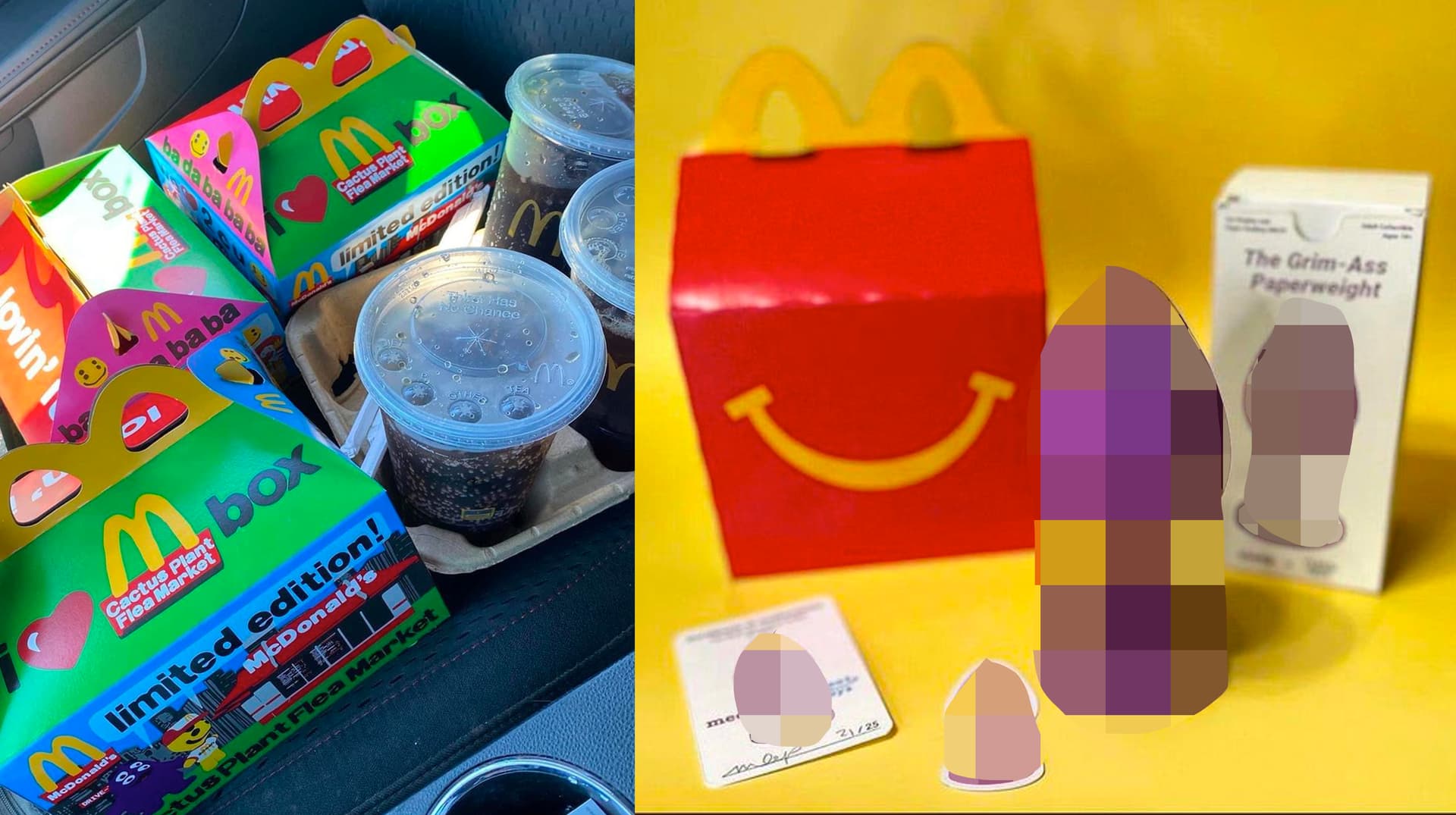 McDonald's Adult Happy Meals meme template - McDonald's Adult Happy Meal
