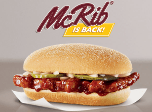 McRib meme template - McRib