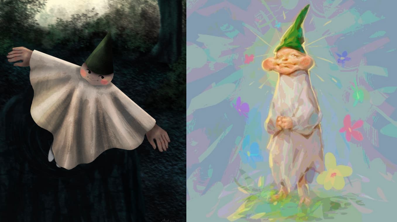 Me As A Baby / Whimsical Little Creature / Mestreensinador1 meme template - Whimsical Little Creature