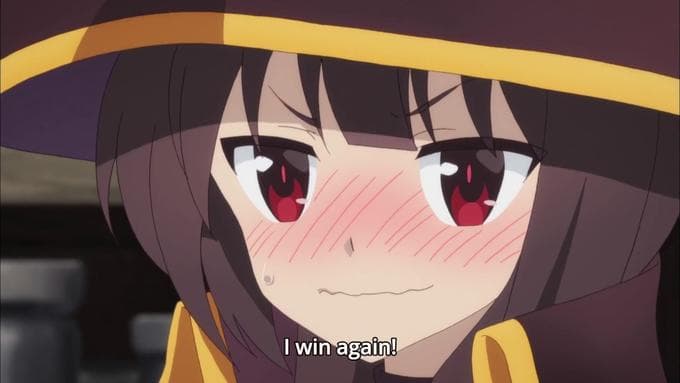 Megumin meme template - Megumin