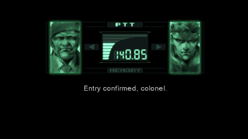 Metal Gear Codec Screen meme template - Metal Gear Codec