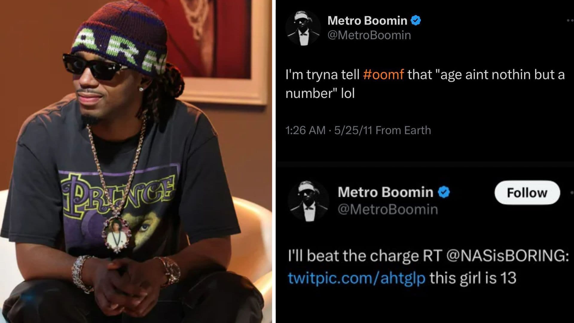 Metro Boomin Grooming Allegations / Metro Groomin meme template - Metro Boomin Grooming