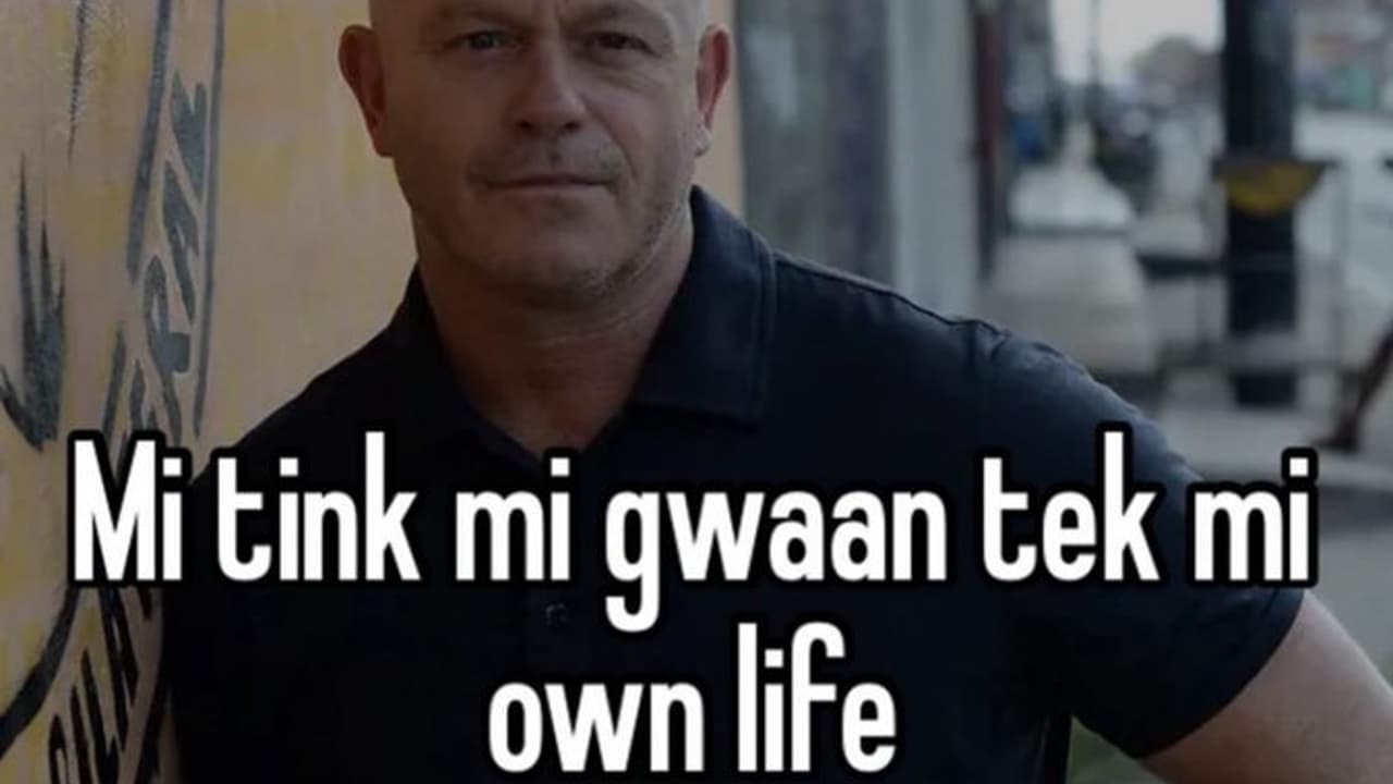 Mi Tink Mi Gwaan Tek Mi Own Life meme template - Mi Tink Mi Gwaan Tek Mi Own Life