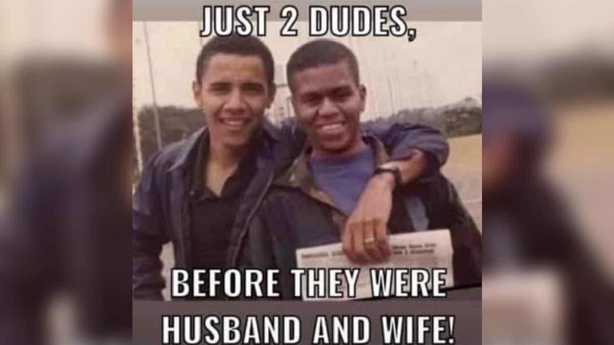 Michelle Obama Is a Man Conspiracy Theory meme template - Michelle Obama Is a Man