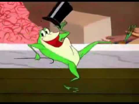 Michigan J. Frog Dance / Hello My Baby, Hello My Honey meme template - Michigan J. Frog