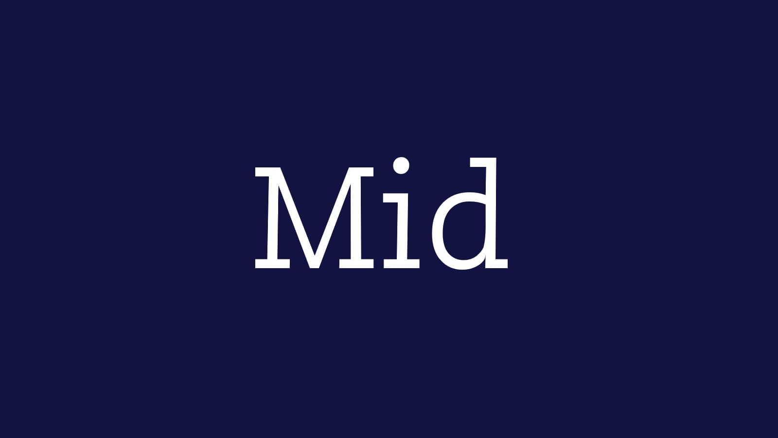Mid (Slang) meme template - Mid