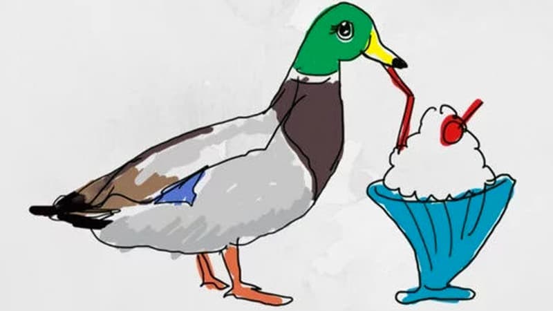 Milkshake Duck meme template - Milkshake Duck