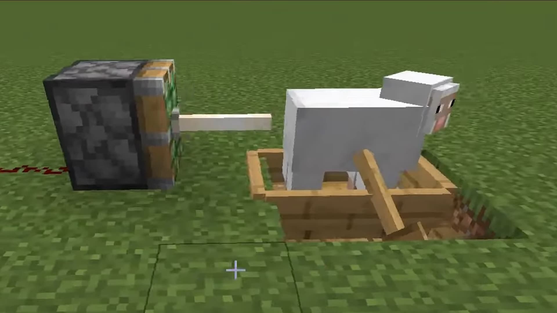 Minecraft Sheep Fricker Machine meme template - Minecraft Sheep Machine