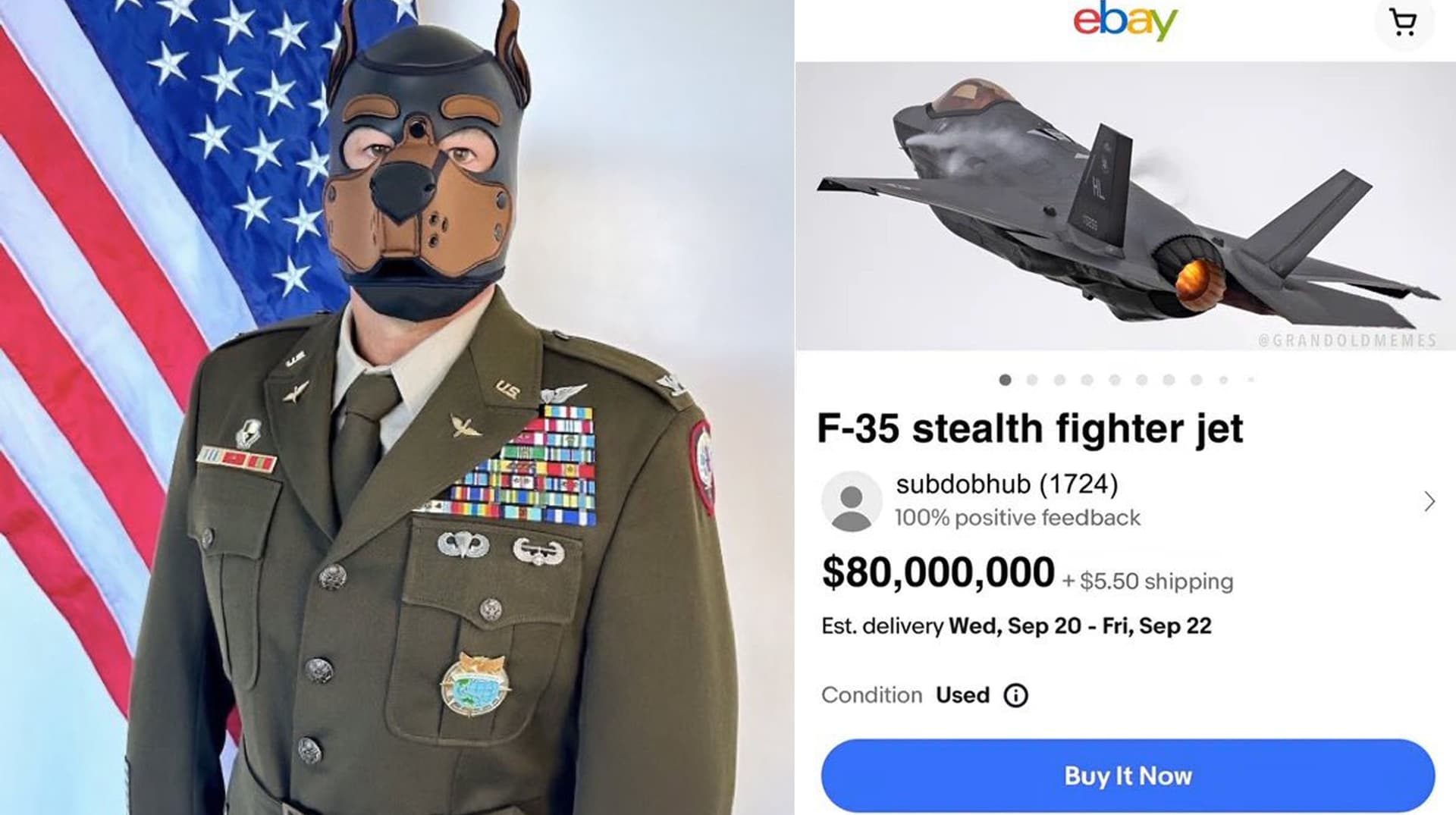 Missing F-35 Fighter Jet meme template - Missing F-35