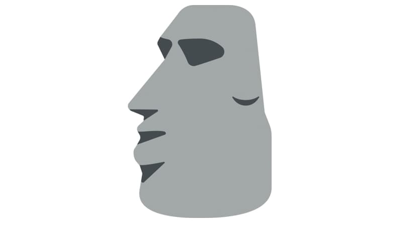 Moai Emoji meme template - Moai Emoji