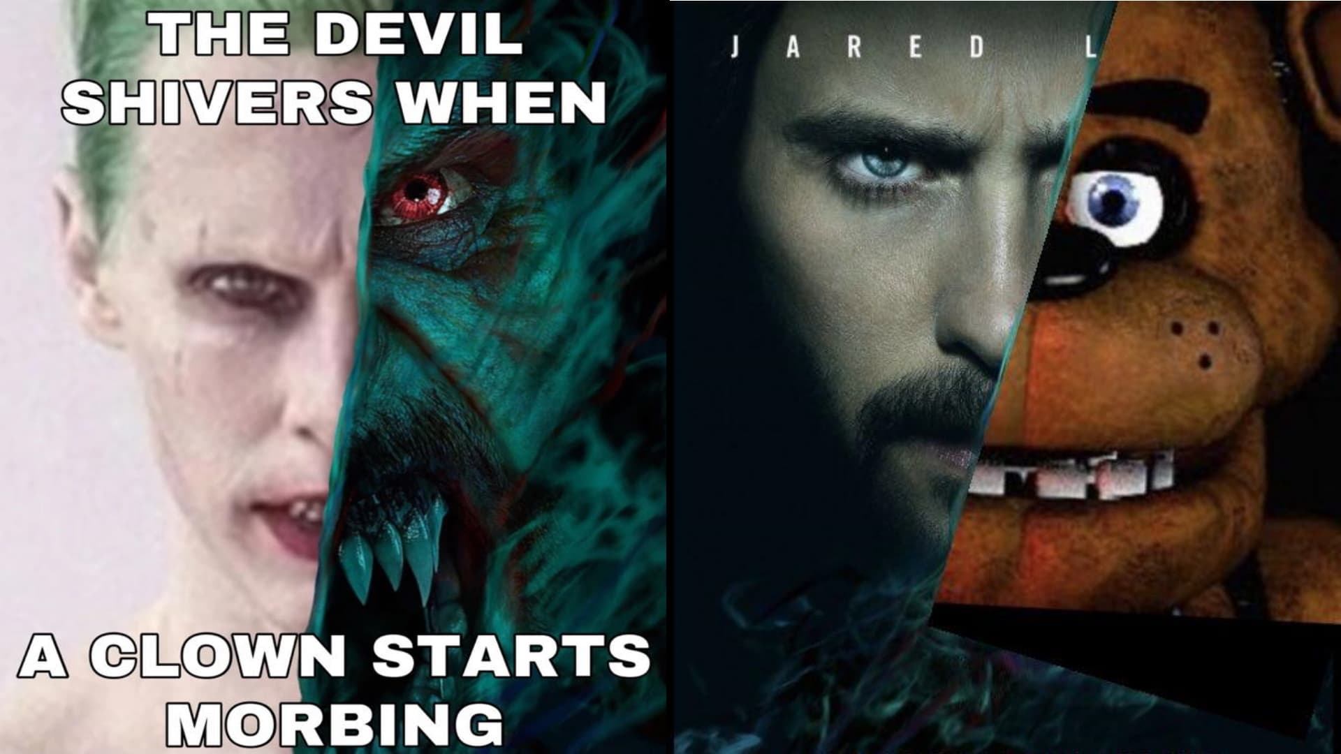 Morbius Poster Parodies meme template - Morbius Poster Parody Maker