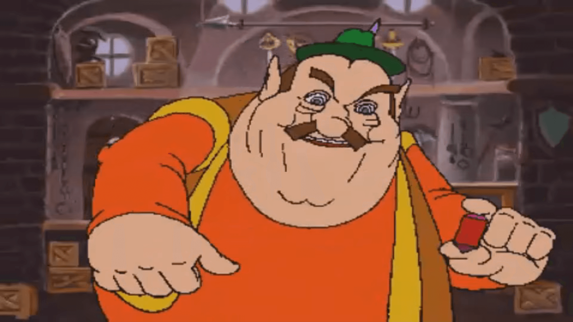 Morshu meme template - Morshu