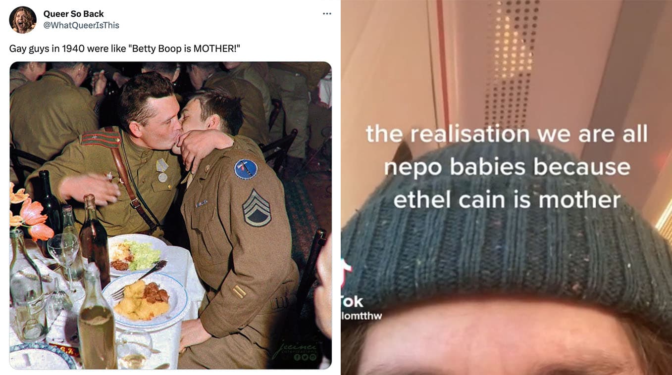 Mother (LGBTQ Slang) meme template - Mother LGBTQ slang meme