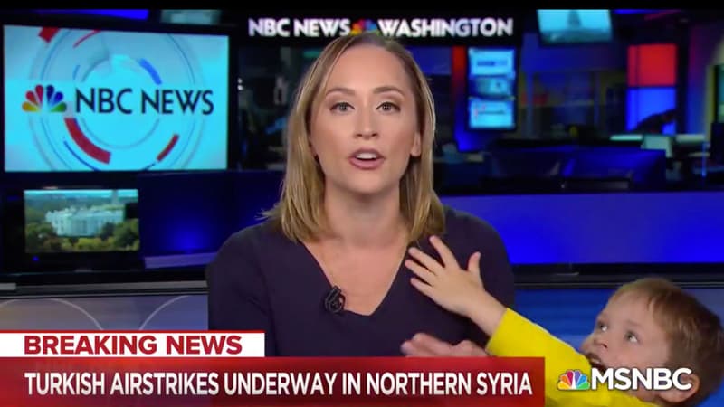 MSNBC Kid Interruption meme template - MSNBC Kid Interruption