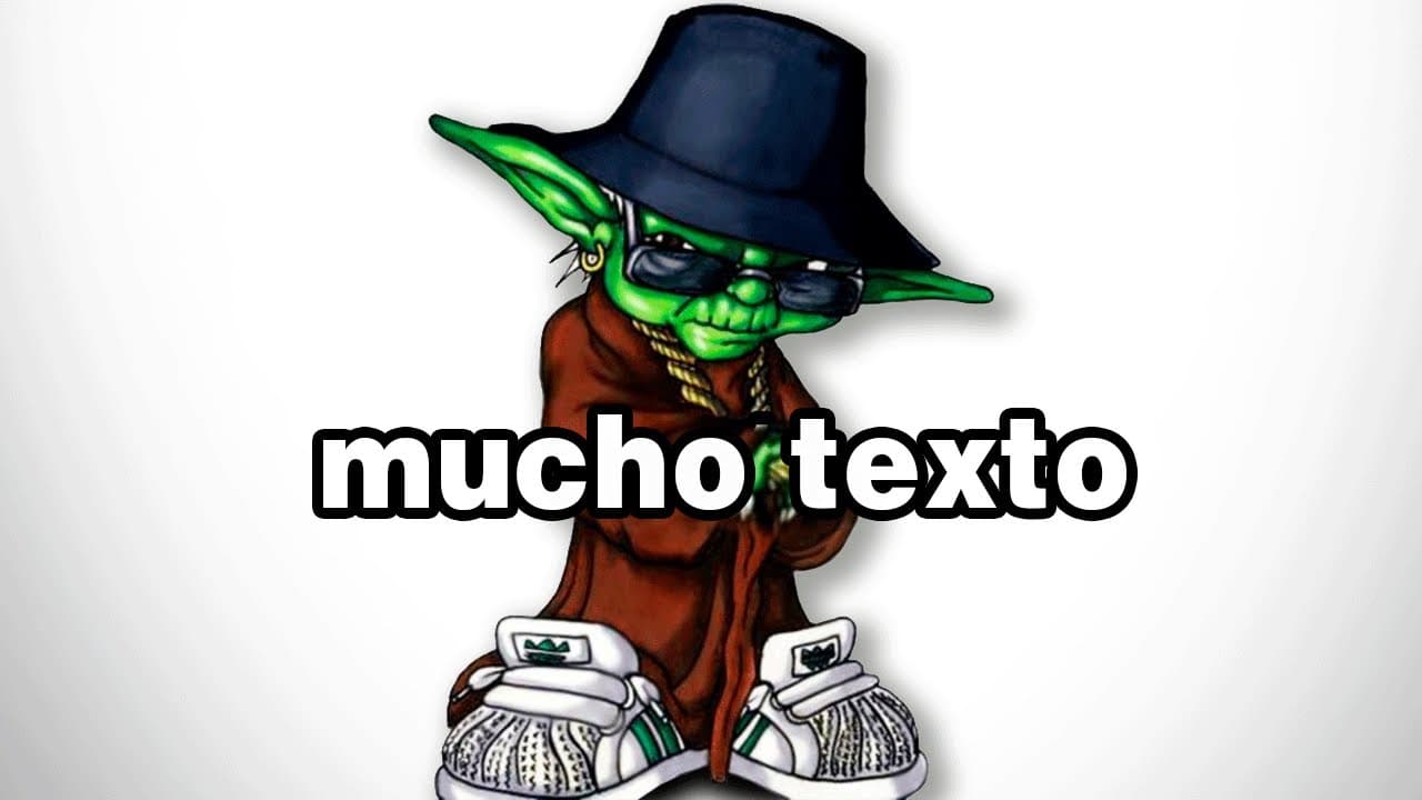 Mucho Texto meme template - Mucho Texto