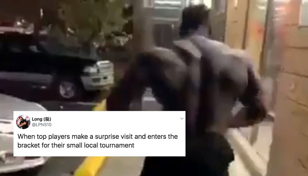 Muscular Man Entering Restaurant meme template - Muscular Man Entering Restaurant