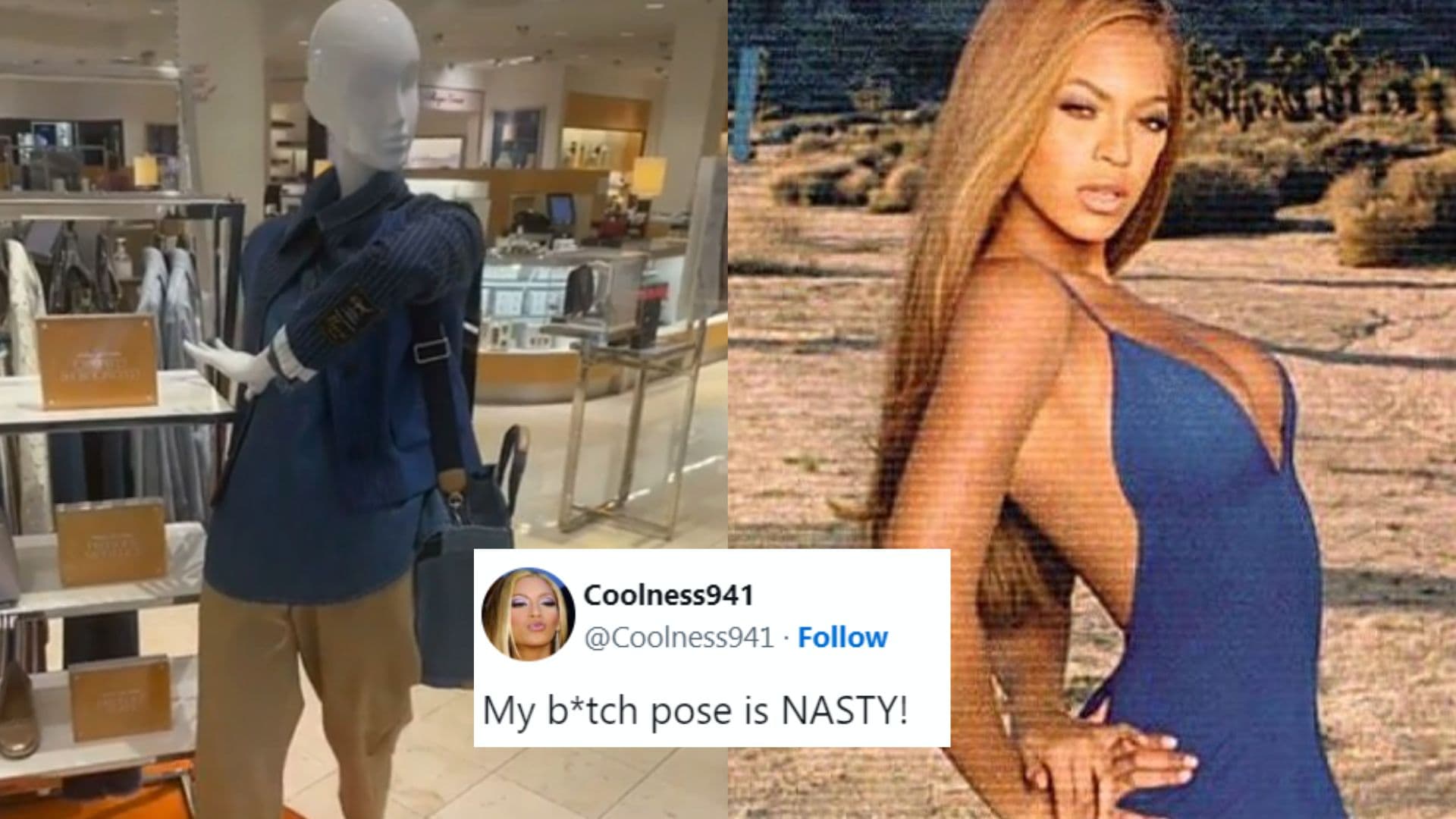 My Bitch Pose Is Nasty meme template - My Bitch Pose Is Nasty