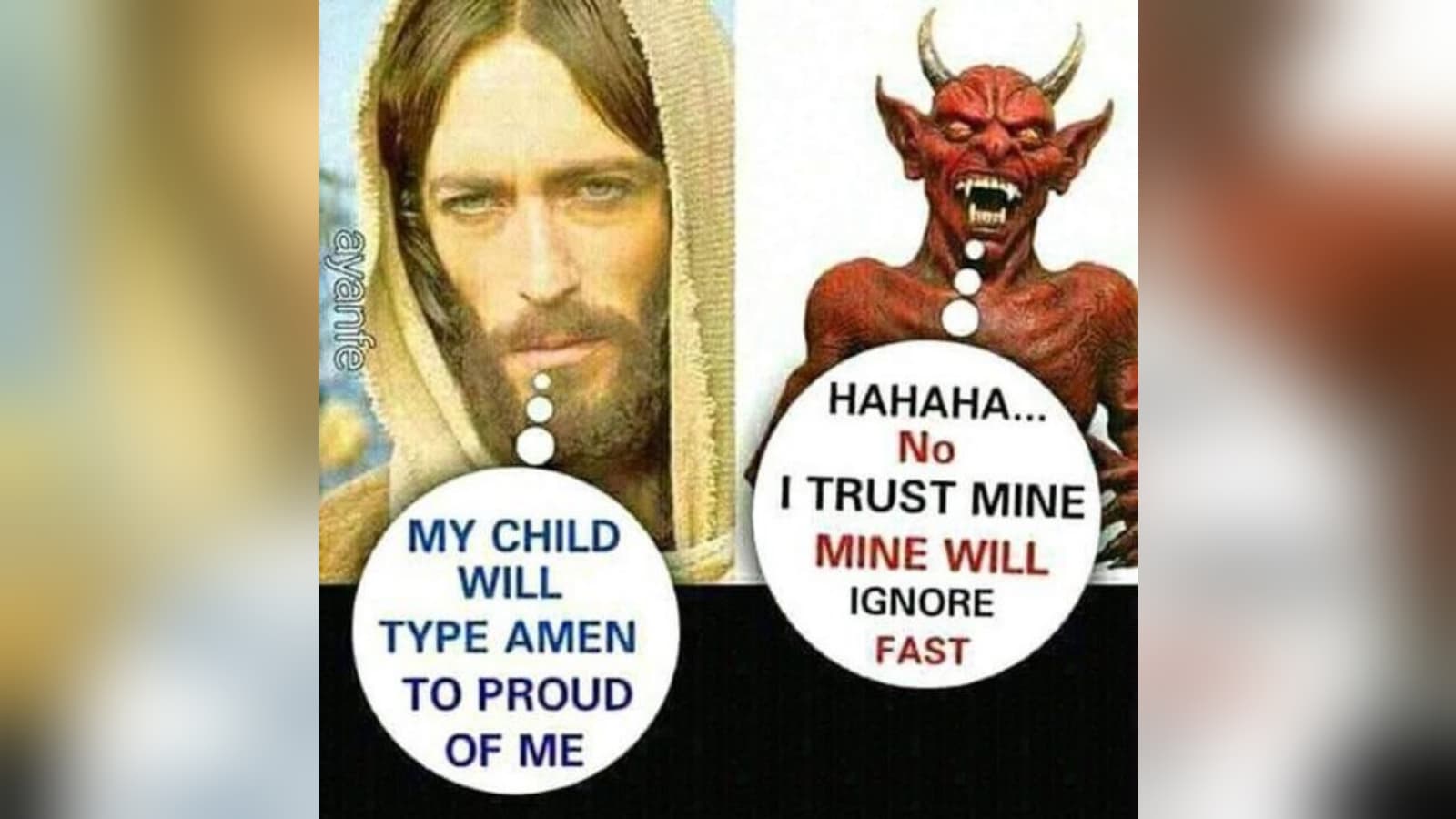 My Child Will X meme template - My Child Will