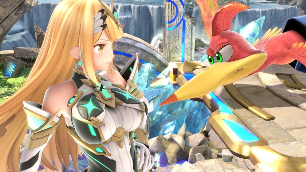 Mythra vs. Kazooie meme template - Mythra vs Kazooie