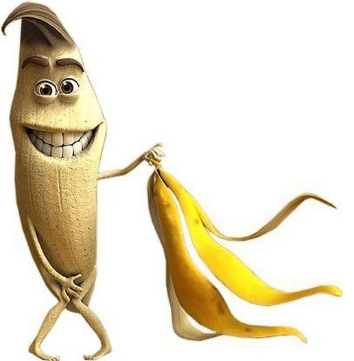 Naked Banana meme template - Naked Banana