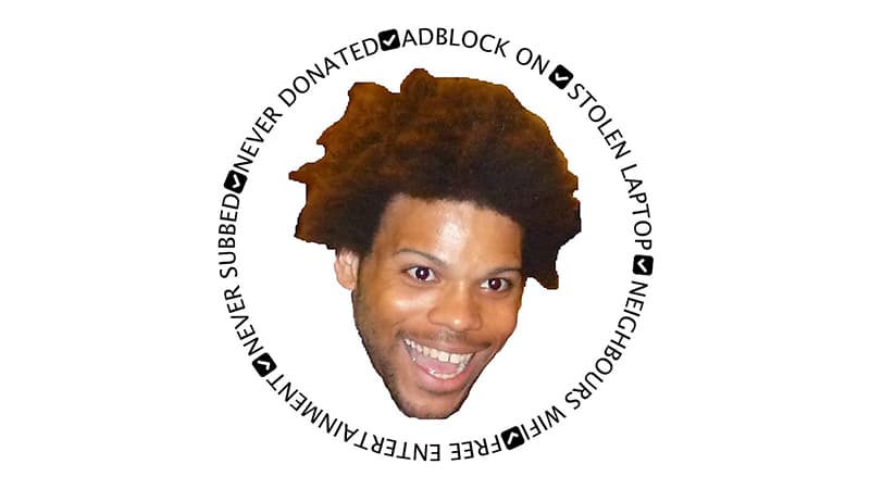 Never Subbed Never Donated meme template - Never subbed never donated meme