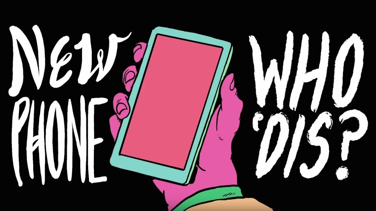 New Phone, Who Dis? meme template - New Phone Who Dis