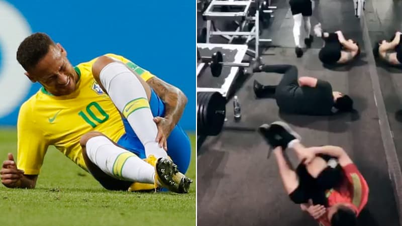 Neymar Challenge meme template - Neymar Challenge
